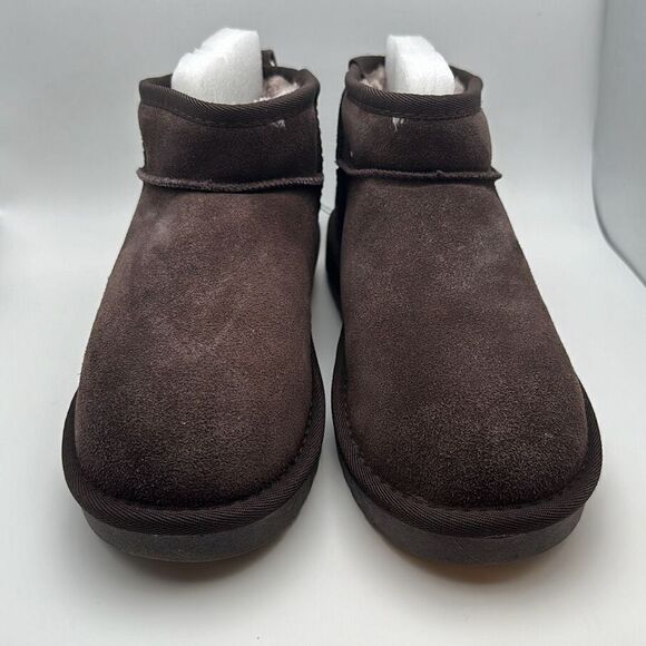 CUSHIONAIRE Women's pull on boot 8.5 BROWN - Picture 2 of 7